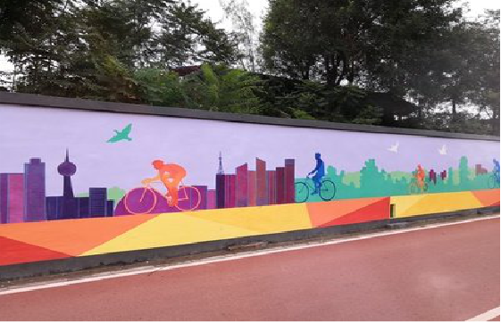 平果墙体彩绘-围墙