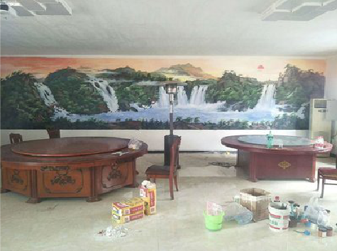 平果墙绘-写实风景