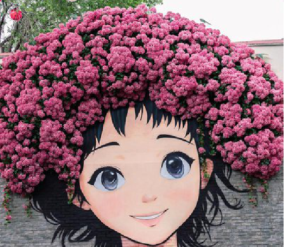 平果墙体彩绘-网红墙打卡