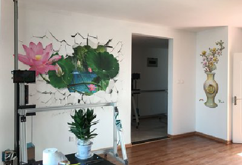 平果墙体彩绘相比墙纸的优势。