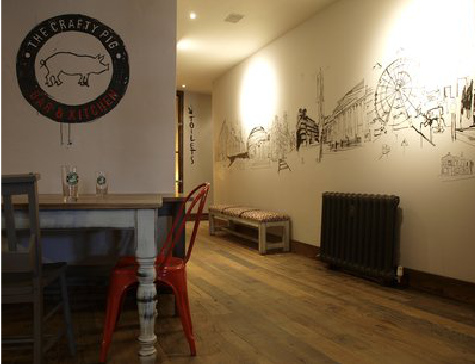 平果教你判断手绘墙质量的好坏。