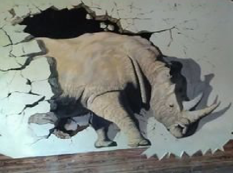 平果在墙绘中，如何绘制3D效果？